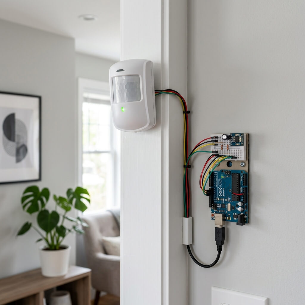 Smart Home Security System (Arduino)