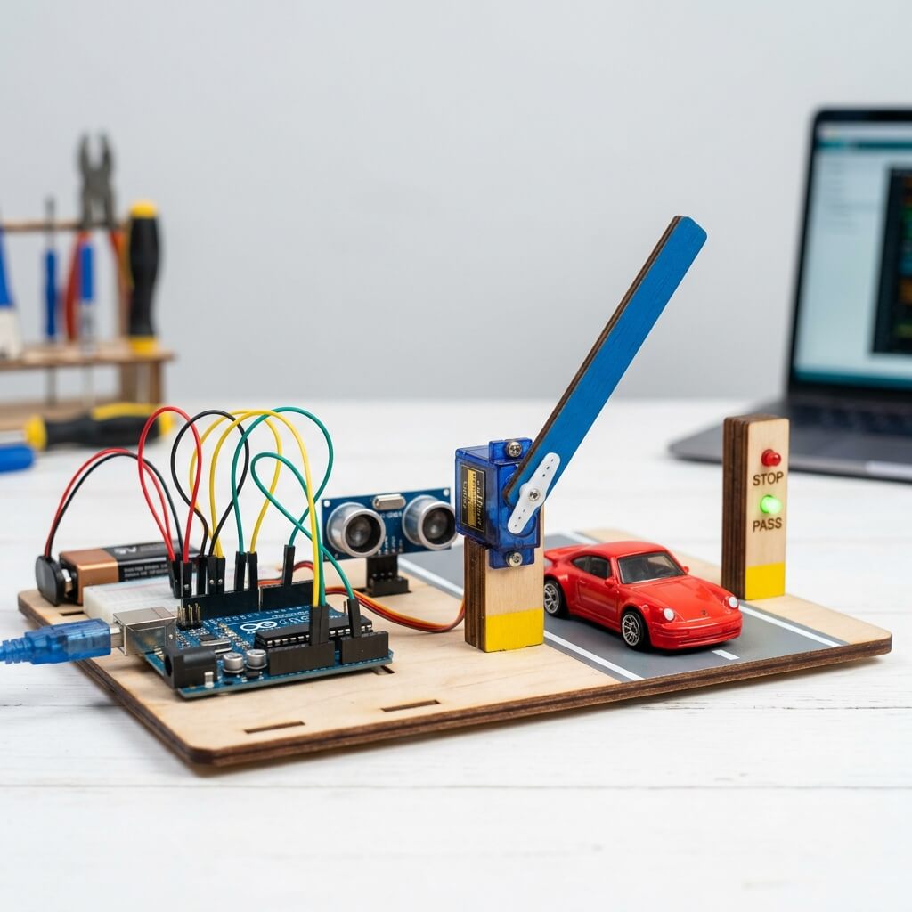 Smart tollgate system (Arduino)